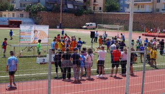 Από την τελική φάση των αγώνων στίβου Δημοτικών Σχολείων στις 10/6/19 Από την τελική φάση των αγώνων στίβου Δημοτικών Σχολείων στις 10/6/19