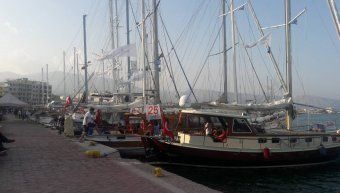 Στη Χίο 26 παραδοσιακά σκάφη που συμμετέχουν στο Bodrum Cup