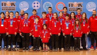 25 μετάλλια από τους Μαχητές Χίου στο πανελλήνιο πρωτάθλημα Kickboxing 2025