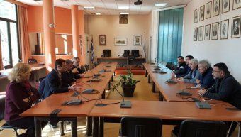 Από τη συνάντηση ΝΟΧ-ΚΟΕ με τον Δήμαρχο Χίου