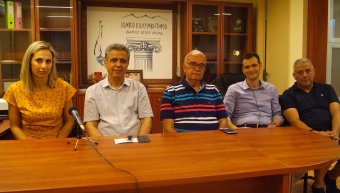 Σταμάτης Κάρμαντζης, Ηλίας Ξιάρχος, Μανώλης Βουρνούς, Γιώργος Γιασεμής