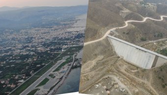 Αλαλούμ με Αεροδρόμιο και φράγμα Κόρης Γεφύρι