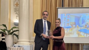 Τιμητική διάκριση στον Γρηγόρη Δημητριάδη από τον Σύλλογο «Η Πίστη» για τη διαρκή προσφορά του.