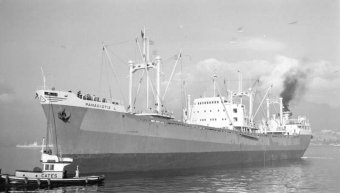 Στη φωτό το δεύτερο πλοίο που μπαρκάρισα το 1972, το «Παναγιώτης Λ».