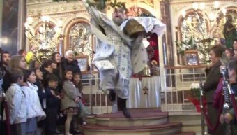 Εντυπωσιακή η πρώτη Ανάσταση στην Παναγία Ευαγγελίστρια Χίου - φωτό αρχείου