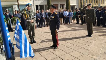Την ώρα που χαιρετούσε ο Ταξίαρχος σημειώθηκε λιποθυμία ενός νεαρού Πρόσκοπου. Υπήρξε άμεση ιατρική βοήθεια.