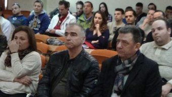 Η πρώτη εμφάνιση του Αθ. Μπασιούκα στη Χίο σε εκδήλωση στο Ομήρειο