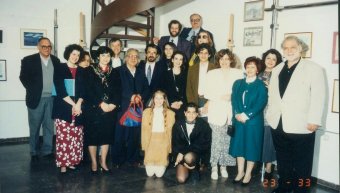 Mία από τις πολλές εκδηλώσεις με πρωτοβουλία του Ματθαίου στο Ομήρειο με με την αφρόκρεμα του πνευματικού και καλλιτεχνικού στερεώματος (Γεωργουσόπουλος, Καζάκος, Χατζηαργύρη κ.α.) Mία από τις πολλές εκδηλώσεις με πρωτοβουλία του Ματθαίου στο Ομήρειο με με την αφρόκρεμα του πνευματικού και καλλιτεχνικού στερεώματος (Γεωργουσόπουλος, Καζάκος, Χατζηαργύρη κ.α.)