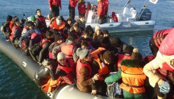 Το 2016, οι πρόσφυγες από τη Συρία και το Αφγανιστάν κατέφταναν κατά εκατοντάδες στο λιμανάκι της Αγίας Ερμιόνης