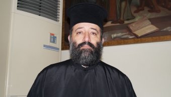 Ο π. Γεώργιος Κωνσταντίνου, εκπρ. Τύπου του ΙΣΚΕ και Πρόεδρος του Συνδέσμου Κληρικών Χίου Ο π. Γεώργιος Κωνσταντίνου, εκπρ. Τύπου του ΙΣΚΕ και Πρόεδρος του Συνδέσμου Κληρικών Χίου