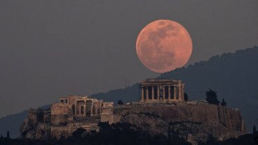 Υπερπανσέληνος στην Ακρόπολη