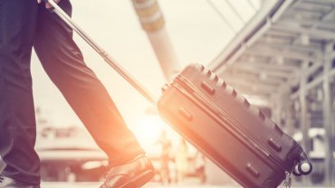 βαλίτσα, αεροδρόμιο, άνδρας