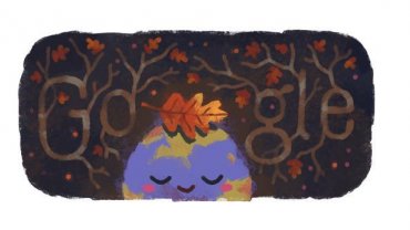 Το φθινοπωρινό doodle της Google 