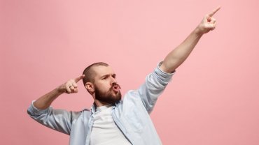 άνδρας, αισιοδοξία, χαρά