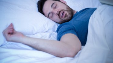 άνδρας, ροχαλητό