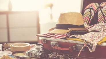 βαλίτσα για τις διακοπές