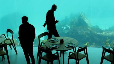 το πρώτο υποθαλάσσιο εστιατόριο της Ευρώπης