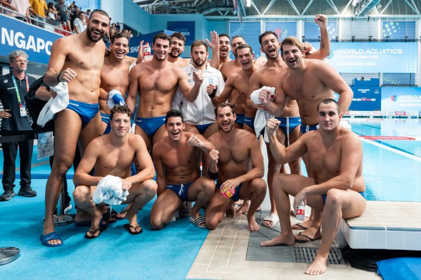 Χάλκινη η Εθνική Ομάδα πόλο των Ανδρών στη Σιγκαπούρη Χάλκινη η Εθνική Ομάδα πόλο των Ανδρών στη Σιγκαπούρη