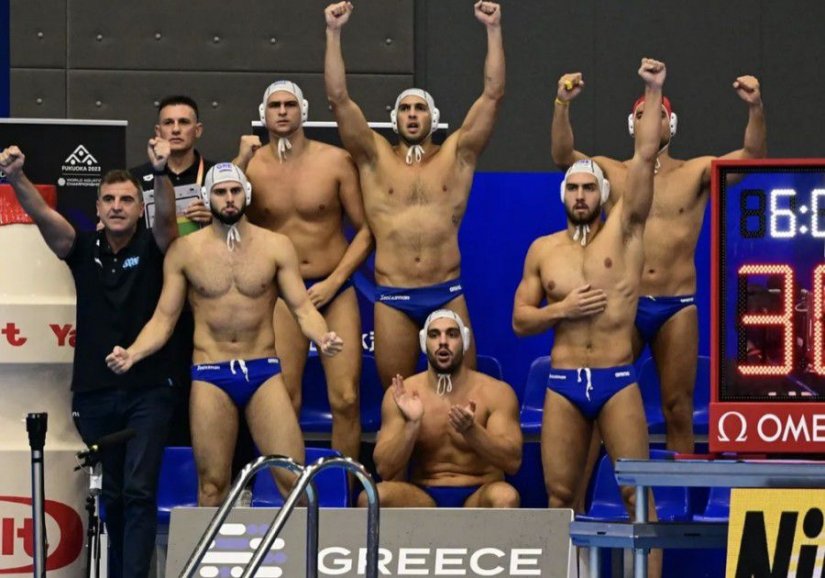 Στο τελικό του Παγκοσμίου Πρωταθλήματος προκρίθηκε η Εθνική Ελλάδας Ανδρών στο πόλο