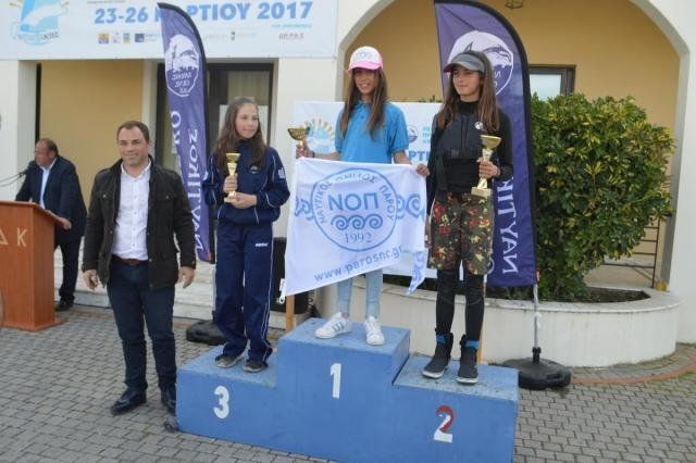 Η Γαβριέλα Χρουνεβέιχεν ήταν 2η και στο πρόσφατο περιφερειακό πρωτ/μα Αιγαίου και Κρήτης στα κορίτσια στα όπτιμιστ