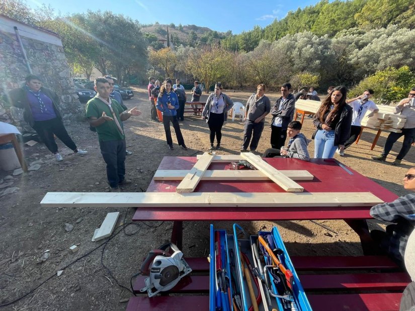 Η 1η Πανελλήνια Προσκοπική Εκπαίδευση Γαλλικής Σκαπανικής, πραγματοποιήθηκε στο χώρο του Καστρομηνά