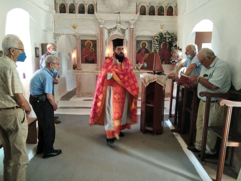 Στην Αγία Μαρίνα Μεστών