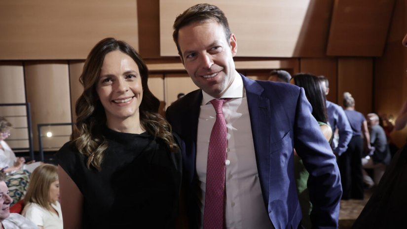 Έφη Αχτσιόγλου και Στέφανος Κασσελάκης