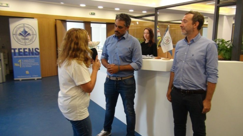 Ξενάγηση στο πρώτο ιδιωτικό λύκειο  της Ελλάδας