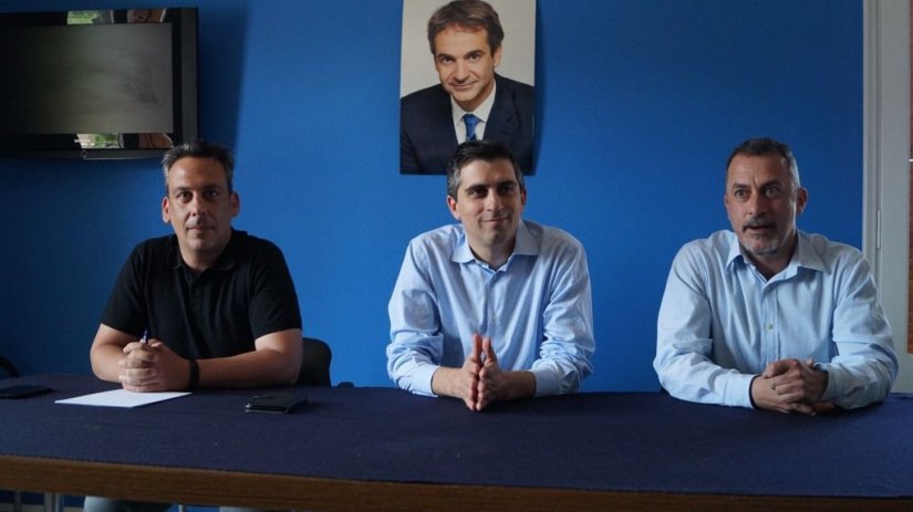 επίσκεψη Χρήστου Δήμα στη Χίο