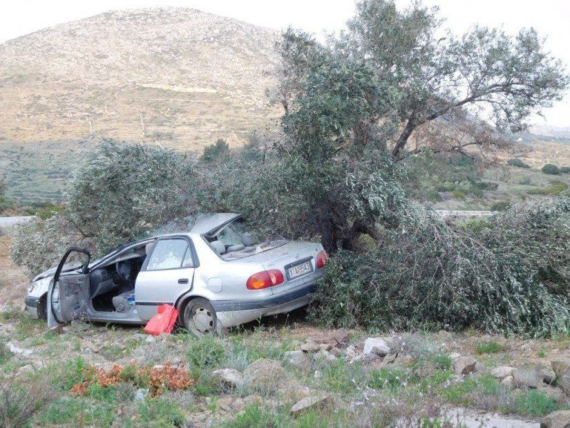 Τροχαίο στους Ολύμπους