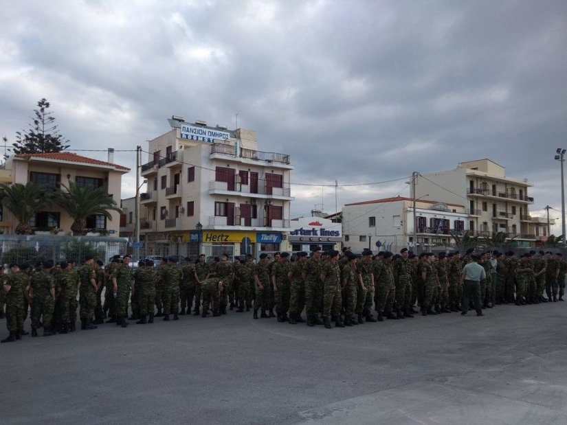 Από την αναχώρηση των στρατιωτών