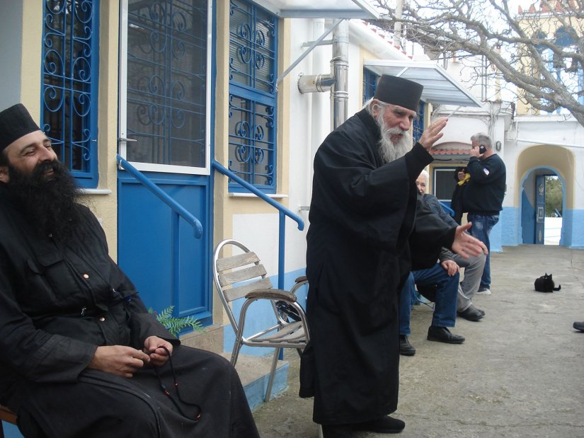 Ο Γέροντας Γαβριήλ συμπλήρωσε πενήντα χρόνια στο μοναστήρι του Αγίου Μάρκου