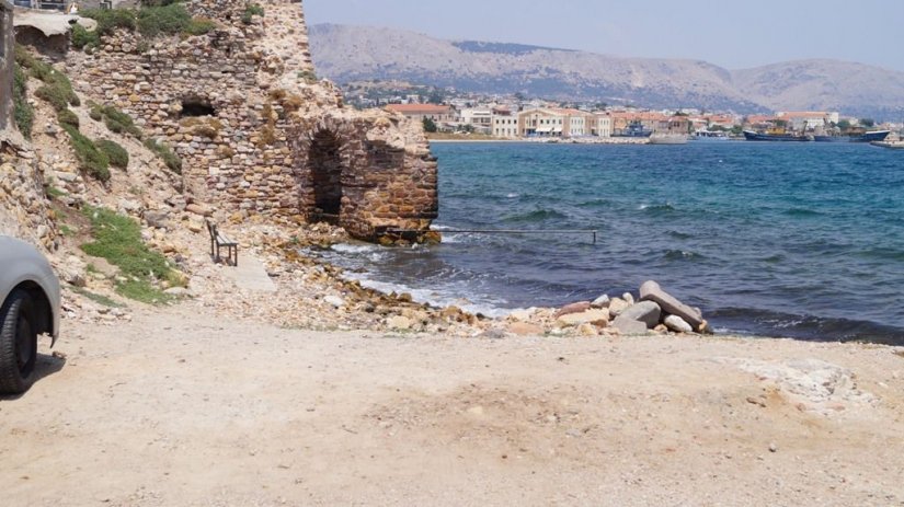 Το σημείο που κολυμπούσε ο 65χρονος