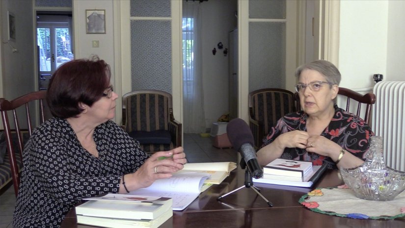 Η Ευγενία Κώττη με τη Μέλη Βυζανιάρη-Τσακού Η Ευγενία Κώττη με τη Μέλη Βυζανιάρη-Τσακού