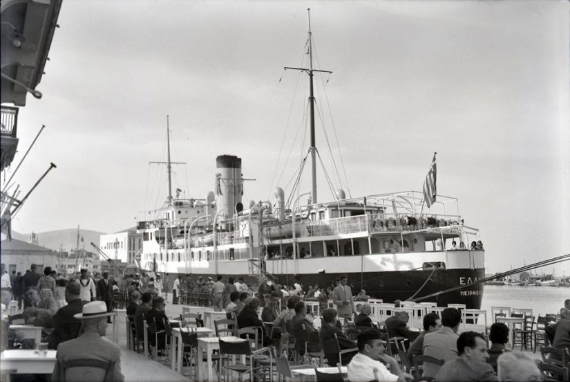 Η προκυμαία Χίου τις παλιές εποχές Η προκυμαία Χίου τις παλιές εποχές