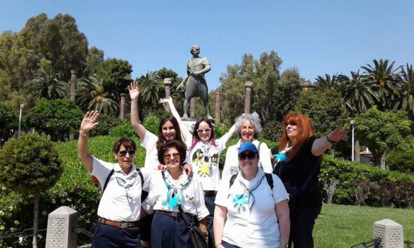 Αναμνηστική φωτο στον Κανάρη