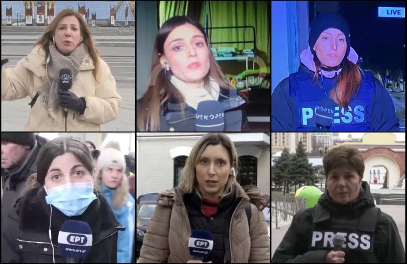 Πιο πολλές από ποτέ οι γυναίκες δημοσιογράφοι που καλύπτουν σαν πολεμικές ανταποκρίτριες τον πόλεμο στην Ουκρανία