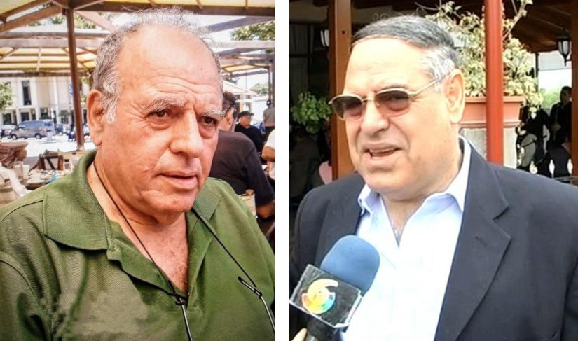 Ο Λευτέρης Πυκνής αριστερά, ο Βαγγέλης Ρουφάκης δεξιά Ο Λευτέρης Πυκνής αριστερά, ο Βαγγέλης Ρουφάκης δεξιά