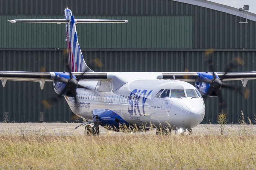 Αεροσκάφος ATR της SKY Express Αεροσκάφος ATR της SKY Express