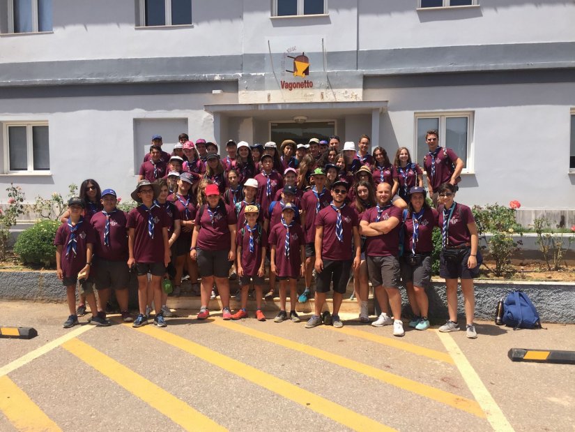 Στο «βαγονέτο» του Μεταλλευτικού Πάρκου Φωκίδας οι Πρόσκοποι του 1ου Χίου