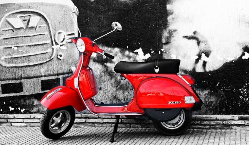 Στην αρχή της δεκαετίας του ‘70 στη μόδα ήταν οι βέσπες