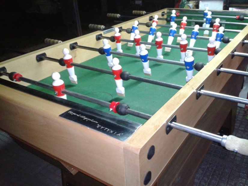 Ση «λέσχη» του Άγγελου Πέππα, πηγαίναμε για να παίξουμε ποδοσφαιράκι