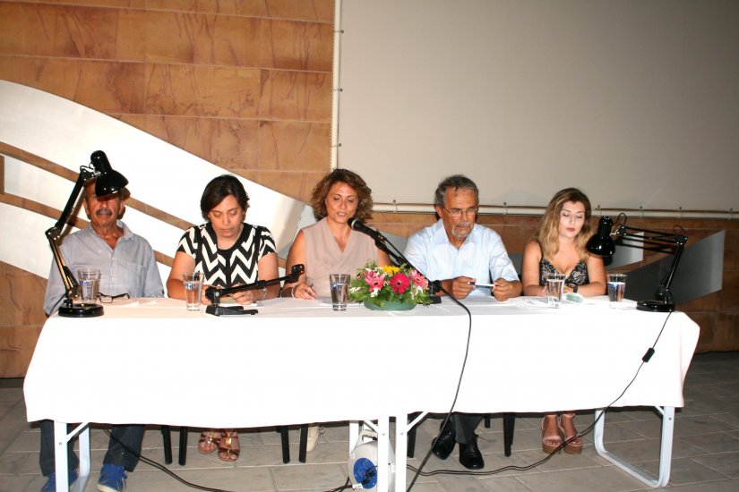 Οι ομιλητές στην εκδήλωση Οι ομιλητές στην εκδήλωση