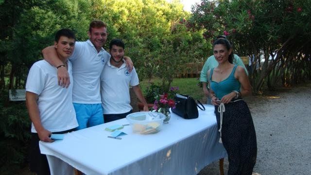 Από την τελετή αποφοίτησης των πρώτων νέων της "Στέγης της Μαρίας" στα Καρδάμυλα