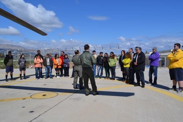 Ενημέρωση από το πλήρωμα του Super Puma