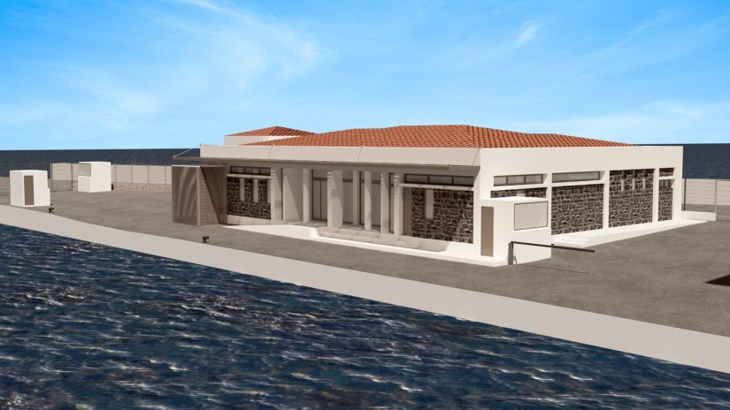 Παρουσιάστηκαν τα σχέδια του αναβαθμισμένου και ανακαινισμένου Τελωνείο εξωτερικού της Χίου