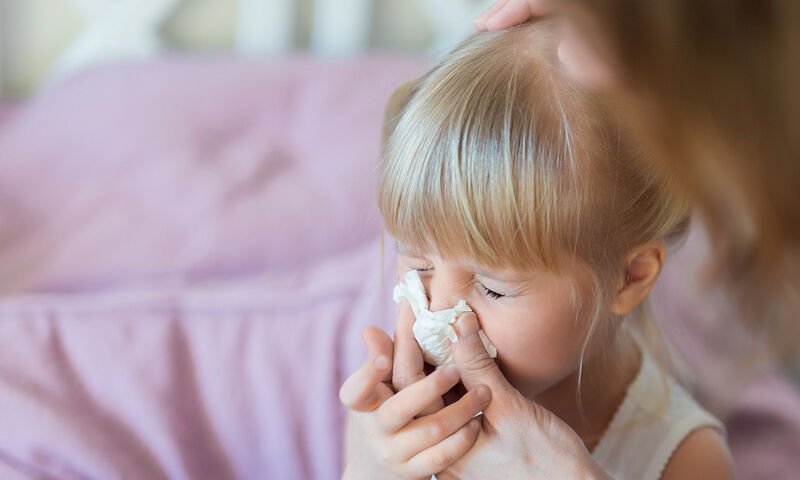 παιδί γρίπη