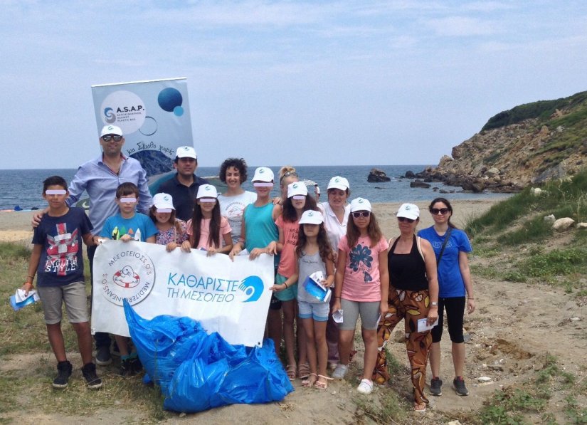 Απολογισμός του προγράμματος A.S.A.P. Active Skiathos AgainstPlastic bag