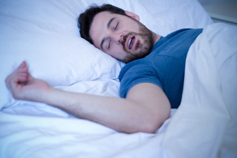 άνδρας, ροχαλητό