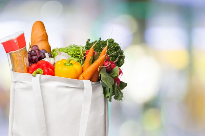 σακούλα σούπερ μάρκετ, τρόφιμα σακούλα σούπερ μάρκετ, τρόφιμα